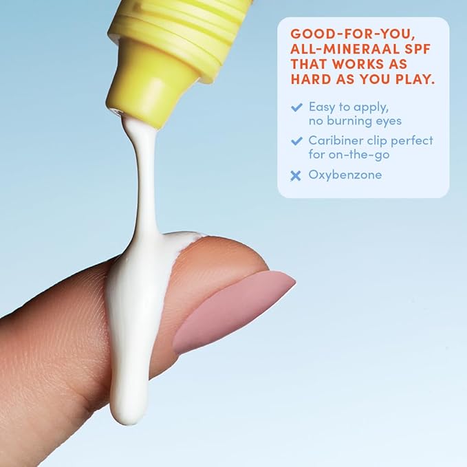 Evereden SPF50 Fluid Silk Mineral Kids Sunscreen: Clean Cooling Non-Nano UVA, UVB, & IR Protection for Sensitive Skin - Sheer, Lightweight, & Waterproof for Up to 40 Mins - Beach Day Toddler Sunscreen-FemmiqueWomen