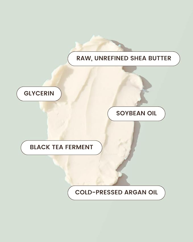 AZMERA Handcrafted Whipped Shea Body Butter – Unscented Moisturizer for Dry, Sensitive Skin with Argan Oil & Vitamin E – Vegan, Non-Greasy Whipped Body Butter for Women & Men – 8.82 oz-FemmiqueWomen