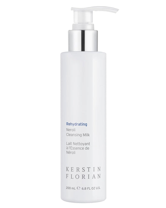 Kerstin Florian Rehydrating Neroli Cleansing Milk | Gentle Makeup Remover and Face Wash for Normal to Sensitive Skin (6.8 fl oz)-FemmiqueWomen