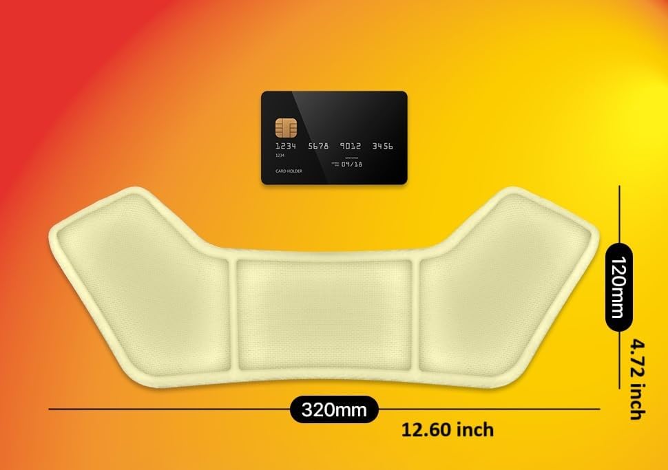 InLife Super Warmer with Adhesive Backing for Shoulder & Body, All Natural & Safe, Wider Area Covered, Higher Heating 145°F, Air Activated, Easy & Comfort, Steady Longer Lasting, Odorless, 20 Packs-FemmiqueWomen