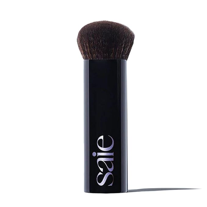 Saie The Big Liquid Foundation Brush - Soft, Multi-Use Makeup Brush for Buffing, Blending & Building - Made with Cruelty-Free, Synthetic Bristles & Creates a Seamless Finish (1 Count)-FemmiqueWomen