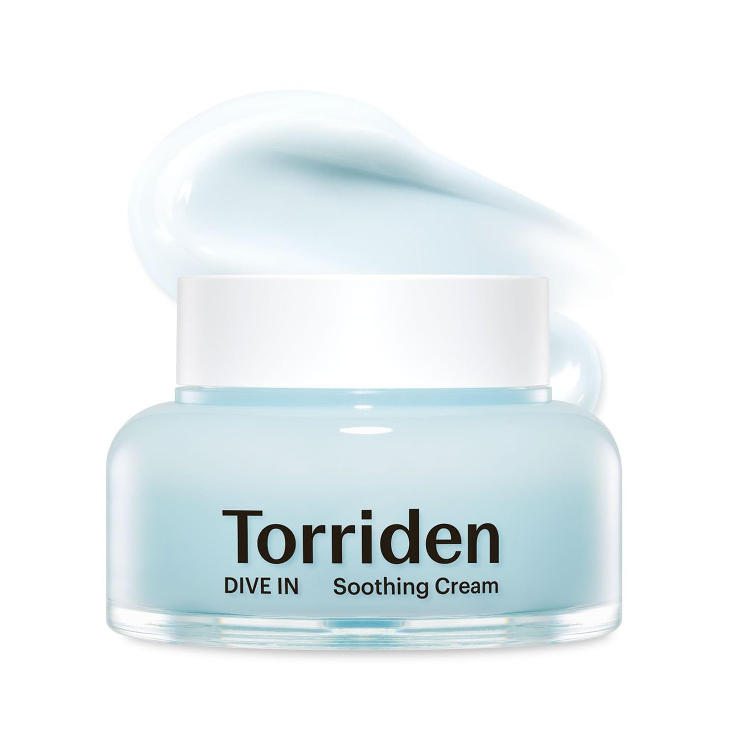Torriden DIVE IN Hyaluronic Acid Soothing Cream 100ml (3.38 fl. oz) | Revitalizing Facial Moisturizer for Sensitive and Dry Skin | Hyaluronic Acid, Panthenol, Allantoin-FemmiqueWomen
