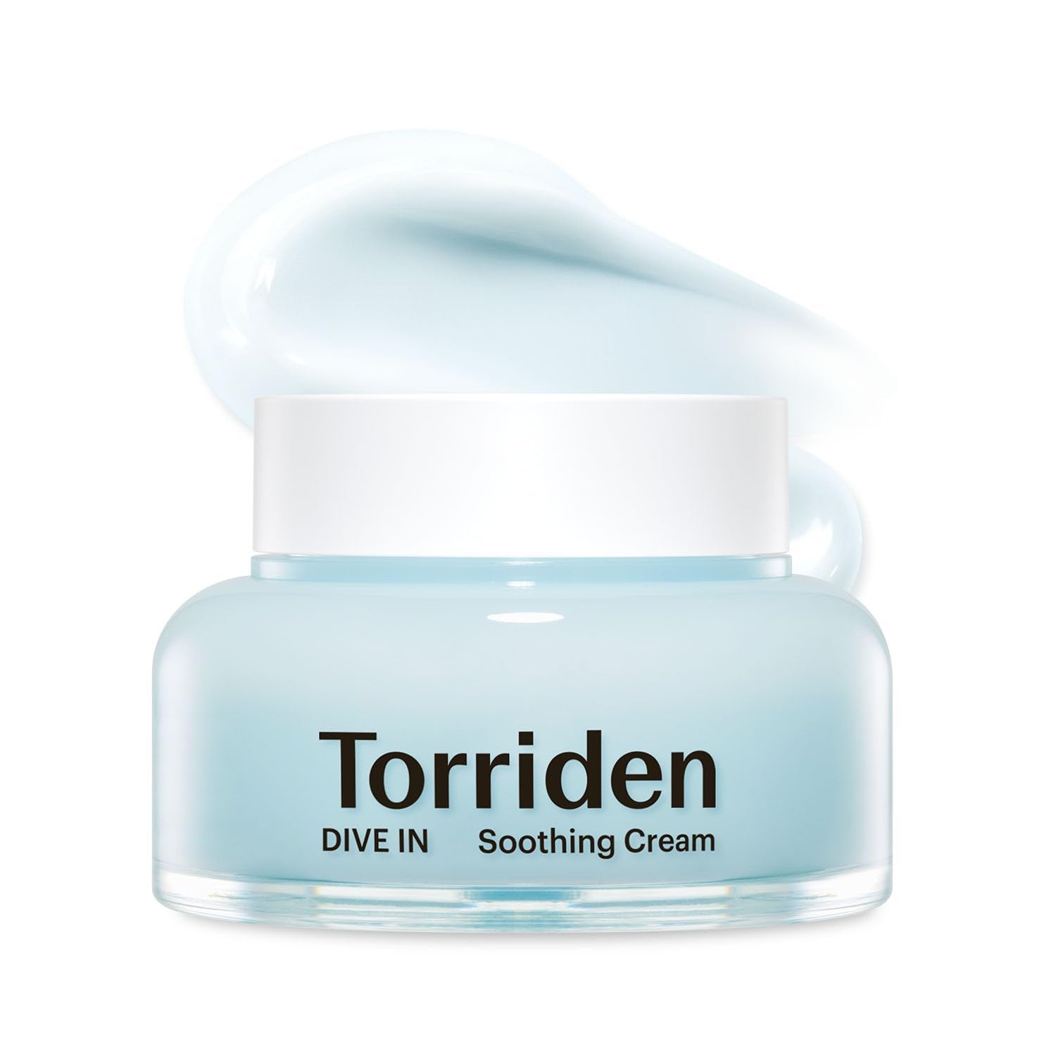 Torriden DIVE IN Hyaluronic Acid Soothing Cream 100ml (3.38 fl. oz) | Revitalizing Facial Moisturizer for Sensitive and Dry Skin | Hyaluronic Acid, Panthenol, Allantoin-FemmiqueWomen