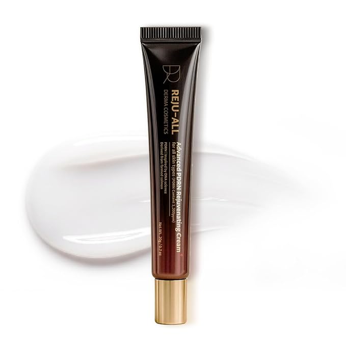 Dr. Reju-All Advanced PDRN Rejuvenating Cream 0.7oz (20g) | 99% Purity PDRN Salmon DNA, Collagen Gel Skin Repair Cream with Hyaluronic Acid & Niacinamide for Glass Skin | Night Routine Korean Skincare-FemmiqueWomen