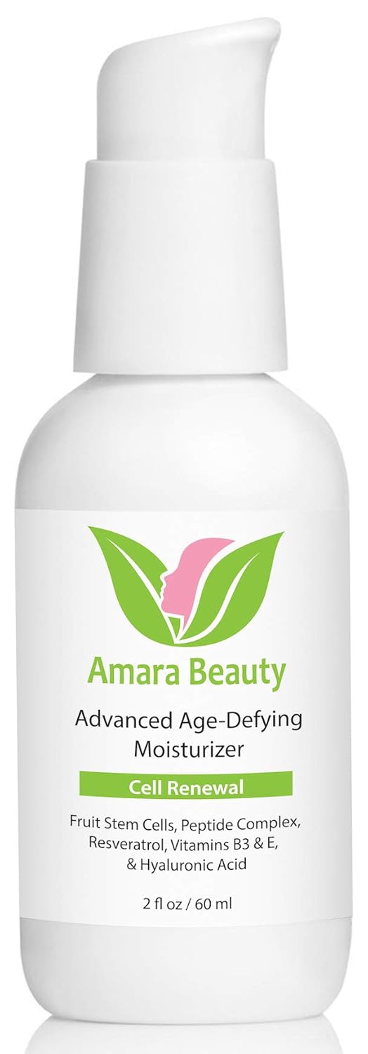 Amara Beauty Anti Aging Face Cream Moisturizer with Resveratrol & Peptides, 2 fl. oz.-FemmiqueWomen