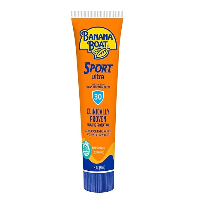 Banana Boat Sport Performance Sunscreen Lotion 30 Spf 1 oz (Pack Of 6)-FemmiqueWomen