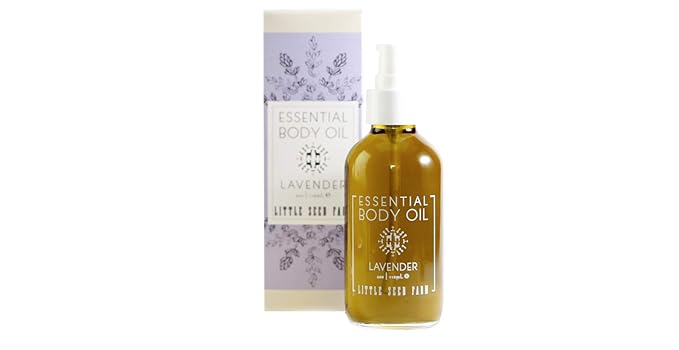 Little Seed Farm Essential Body Oil, Lavender, 4.0 Ounce-FemmiqueWomen