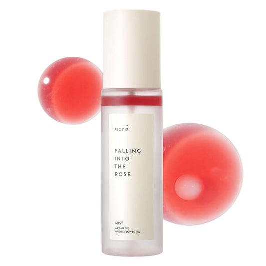 SIORIS Falling Into The Rose Mist 3.38 Fl Oz 3in1 Multi-Care Toner+Mist+Serum for Hydration & Oil Balance Certified by Cosmos Organic and Vegan Korean Skincare-FemmiqueWomen