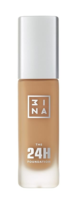 3INA The 24H Foundation 630-24H Long-Wearing Formula - Medium To High Buildable Coverage - Smooth Matte Finish - Expanded Shade Selection - Waterproof, Cruelty Free, Vegan Makeup - 1.01 Oz-FemmiqueWomen