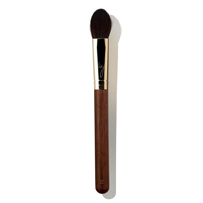 [SOO ADOR] BY MAENG #32 Cheek Brush - Precision Tool for Blush Application and Defined Cheek Colors | Designed by K-Pop Makeup Artist Maeng | Makeup Brush Blush Brush-FemmiqueWomen