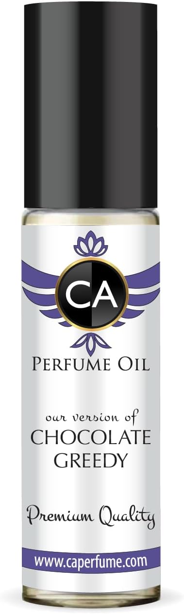 CA Perfume Club Impression of Chocolate Greedy for Women & Men Fragrance Body Oil Dupes Attar Roll-On 0.3 Fl Oz/10ml-FemmiqueWomen