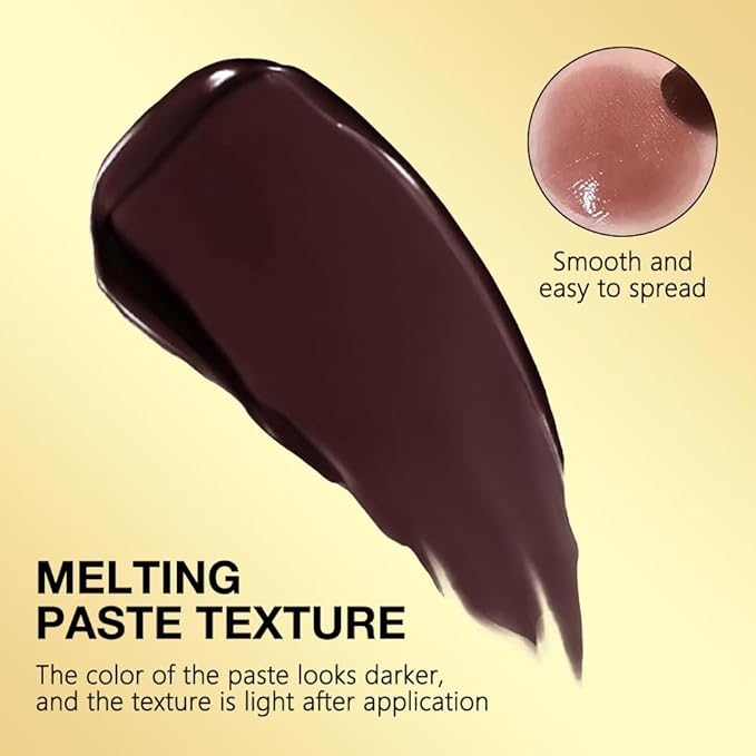 1PCS Honey Tinted Lip Balms Lip Stain, Sheer Hydrating Lip Balm for Women All Skin Tones, Korean Natural Black Cherry Lip Tint Moisturizing Nourishing Lips Balm Lipstick, Bálsamo labial con color miel-FemmiqueWomen