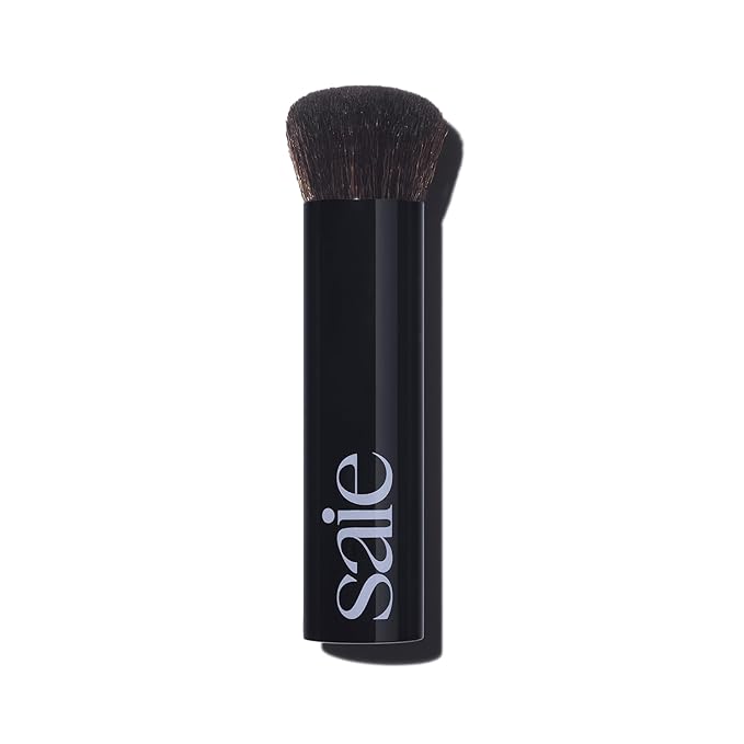Saie The Base Foundation Brush for Liquid Makeup - Ultra-Soft Makeup Brush with Cruelty-Free, Synthetic Bristles - Designed for Foundation, Skin Tints & Cream Bronzers (1 Count)-FemmiqueWomen