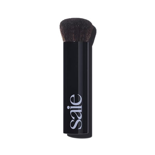Saie The Base Foundation Brush for Liquid Makeup - Ultra-Soft Makeup Brush with Cruelty-Free, Synthetic Bristles - Designed for Foundation, Skin Tints & Cream Bronzers (1 Count)-FemmiqueWomen
