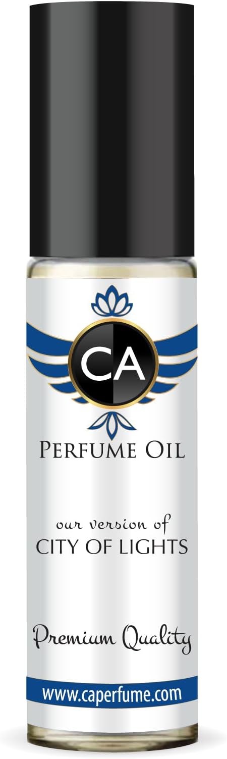 CA Perfume Impression of Bold Numbers City of Lights For Women & Men Replica Fragrance Body Oil Dupes Roll-On 0.3 Fl Oz/10ml-X1-FemmiqueWomen