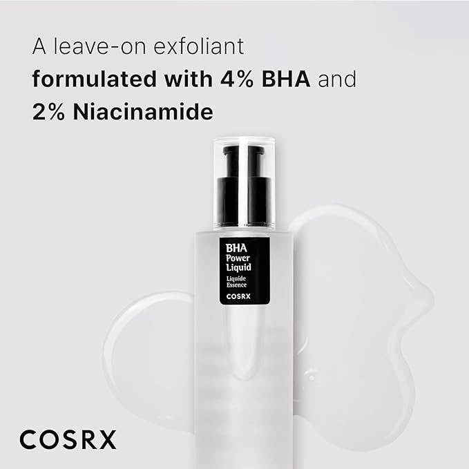 COSRX Niacinamide 2% + BHA 4% Blackhead Exfoliant Toner 3.38 fl.oz / 100ml, Korean Toner, Blackhead Remover, Pore Minimizer for Enlarged Pores, For All Skin Types, Korean Skin Care-FemmiqueWomen