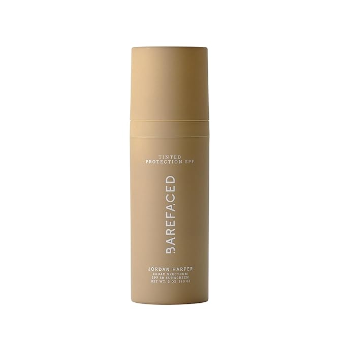 Barefaced Tinted Protection SPF 50+ – Broad-Spectrum Sunscreen with Zinc Oxide, Niacinamide & Hyaluronic Acid – Oil-Free UV Protection, Hydration & Anti-Aging with Universal Tint (60ml)-FemmiqueWomen