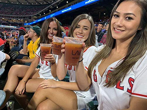 (3 Pack) LAVA All Natural Authentic Michelada Mix Craft Cocktail Mixer, Made with Real Tomatoes, Ancho Chile Peppers, Tamarind, No Junk Ingredients, Vegan, 1-Liter (33.8oz) Glass Bottle, Ready to Use-FemmiqueWomen