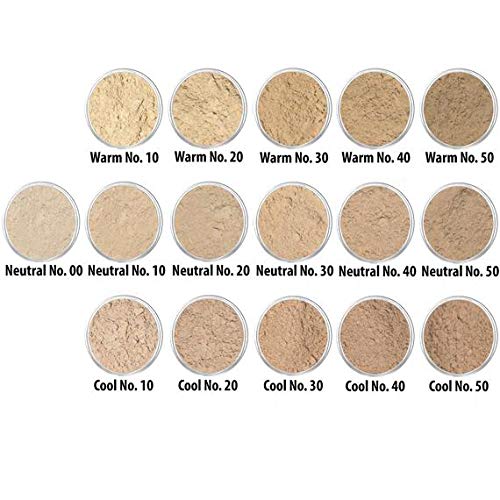 "Lauren Brooke Cosmetiques Natural Makeup Powder Foundation (6 Gram, Neutral No. 10)"-FemmiqueWomen