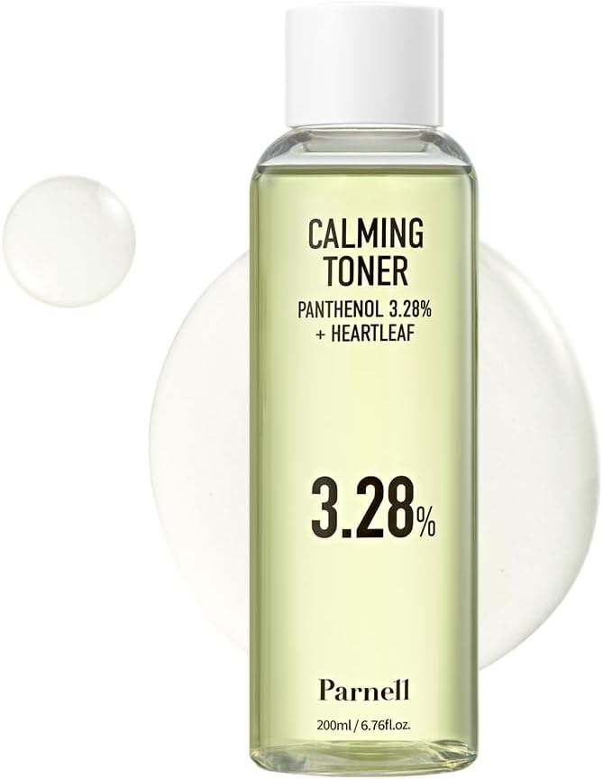 Parnell Panthenol 3.28% | 200ml / 6.76 fl.oz. | Heartleaf Calming Toner 200ml, Soothing Hydrating Toner, Korea Skin Care, Korea Beauty-FemmiqueWomen
