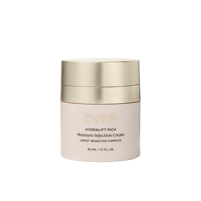 EVER Rich Face Moisturizer (Dry Skin)- Overnight Renewal Facial Lotion, Instant Face Lift Cream, Smooths Lines and Wrinkles, Restores Skin Elasticity, Packed with Urea, Squalane, and Vitamins-FemmiqueWomen