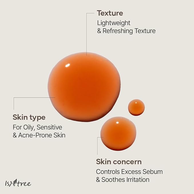 ISNTREE Green Tea Fresh Toner 200ml, 6.76 fl.oz | Korean Skincare | Toner for Oily Skin | Sebum Control | Hydrating and Refreshing-FemmiqueWomen