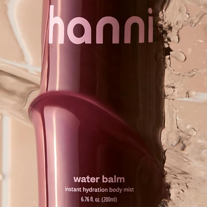 HANNI Water Balm Hydrating Body Mist, Moisturizer Spray with Hyaluronic Acid for All Skin Types, Lotion Replacement, 200 mL / 6.76 fl oz-FemmiqueWomen