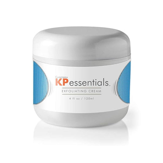 KP Essentials - Keratosis Pilaris Exfoliating Cream - Clear Red Bumps on Thighs and Arms For Confident Clear Skin - 4oz (1 Bottle)-FemmiqueWomen