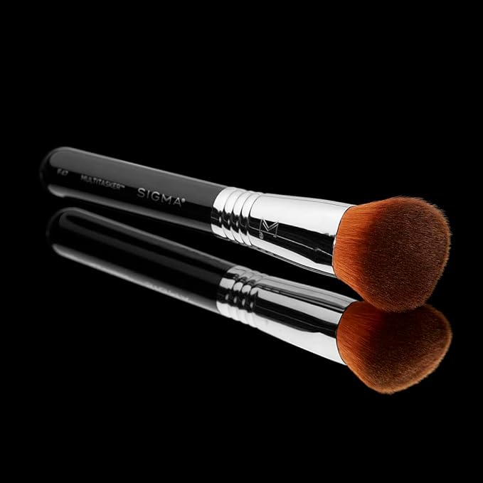 Sigma Beauty F47 Multitasker Makeup Brush – Multi-Use Face Makeup Brush for Blending, Contouring, & Buffing, Use with Foundation, Blush, Bronzer, Contour, or Highlighter (1 Brush)-FemmiqueWomen