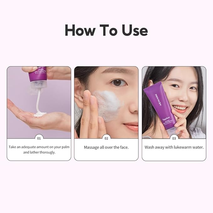 Papa Recipe Eggplant Moisturizing Cleansing Foam for Sensitive, Dehydrated, and Acne-Prone Skin-FemmiqueWomen