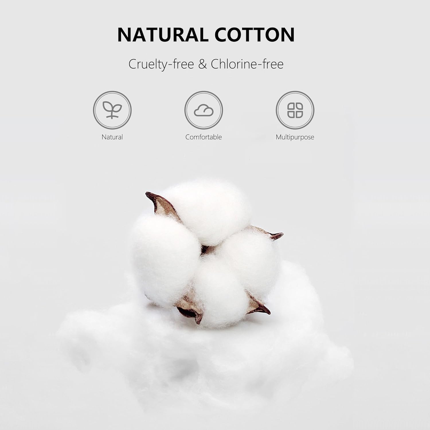 2000pcs Precision Tip Cotton Swabs for Makeup, Bamboo Sticks and Double Pointed-FemmiqueWomen