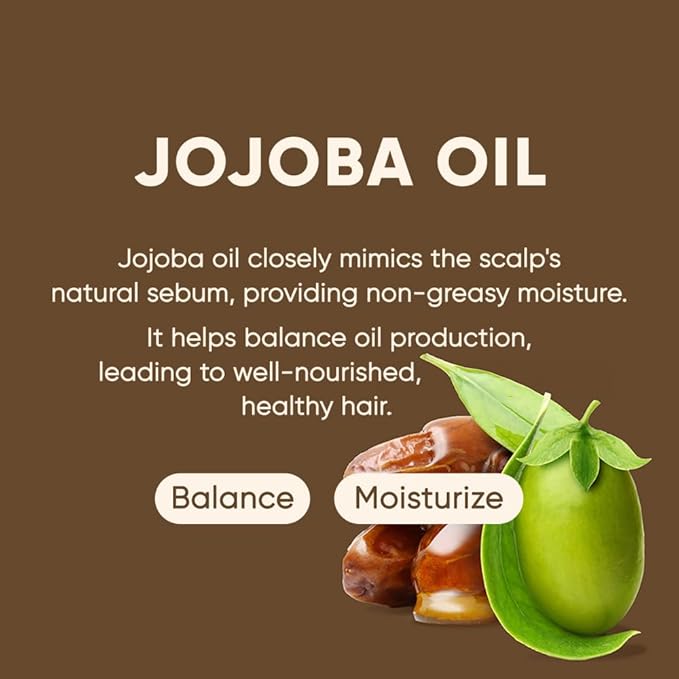 Jojoba Oil Shampoo Bar 2.0 - Hydrating & Moisturizing Natural Hair Soap for Excess Oil & Scalp Nourishment - Solid Shampoo for All Hair Types (120g, 4.23oz)-FemmiqueWomen