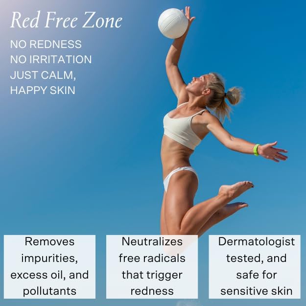 Detox & Soothe Face Mist with Hypochlorous Acid | Reduces Redness & Breakouts | pH Balance & Skin Cleansing for Active Lifestyles | TSA Approved, 2.7 oz | Clean Ingredients-FemmiqueWomen