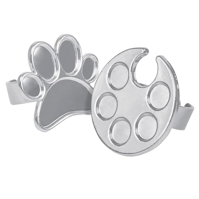 2 Pieces Mini Nail Art Polish Holder Nail Art Palette Rings Nail Palette Finger Rings-FemmiqueWomen