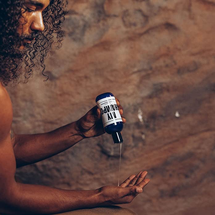 Evan Alexander Grooming MY Shampoo - Supports Hair Growth and Nourishes the Scalp with Peppermint Oil, Tea Tree Oil, Organic Aloe Vera - Vegan - 8 oz - Great Scent-FemmiqueWomen