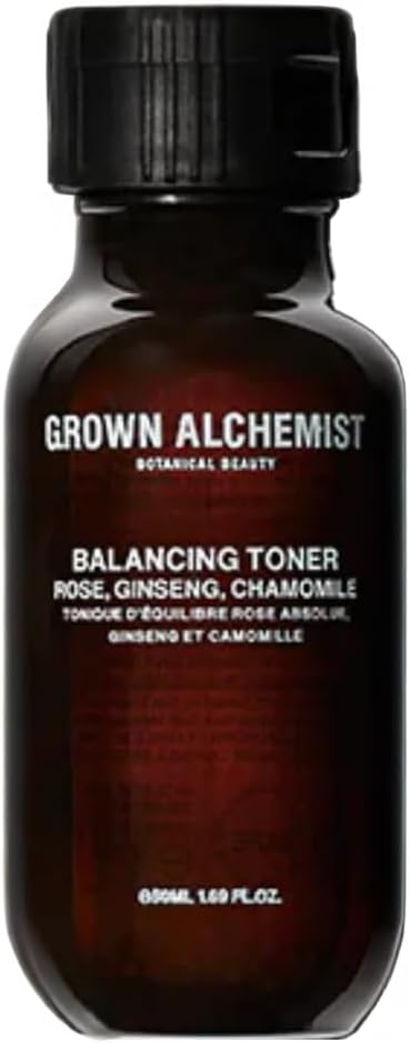Grown Alchemist Balancing Toner, Alchohol-Free with Rose, Ginseng, Chamomile 50mL (Travel Size)-FemmiqueWomen