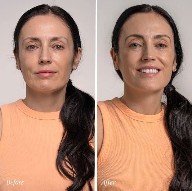 Jerome Alexander My Color Self Adjusting Full Coverage Foundation Makeup with Kabuki Brush (Light)-FemmiqueWomen