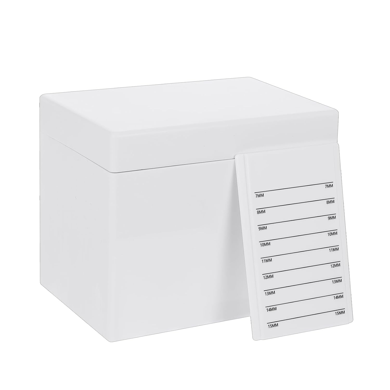 Acrylic Eyelash Storage Box, 10 Layers False Eyelashes Glue Pallet Holder Display Grafting Eye lashes Extension Close-Packed Display with 10 Pallets Makeup Organizer-FemmiqueWomen