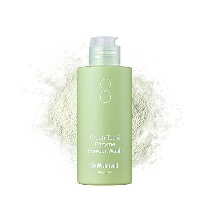 By Wishtrend Green Tea & Enzyme Powder Wash, 3.88 oz (110 g)-FemmiqueWomen