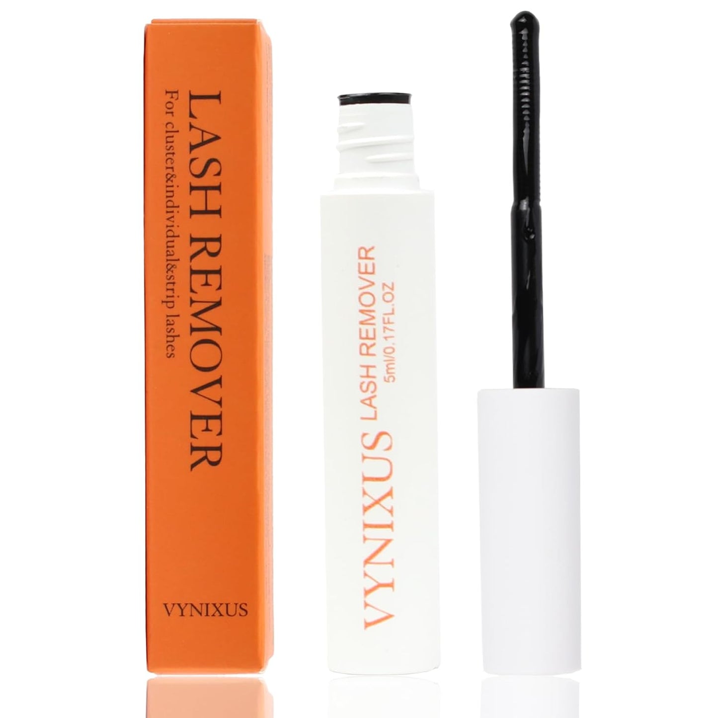 Lash Remover for Lash Extensions Cluster Lash Glue Remover VYNIXUS DIY Eyelash Extension Remover Individual Lash Extension Remover 5ML Eyelash Glue Remover Lash Cluster Remover-FemmiqueWomen