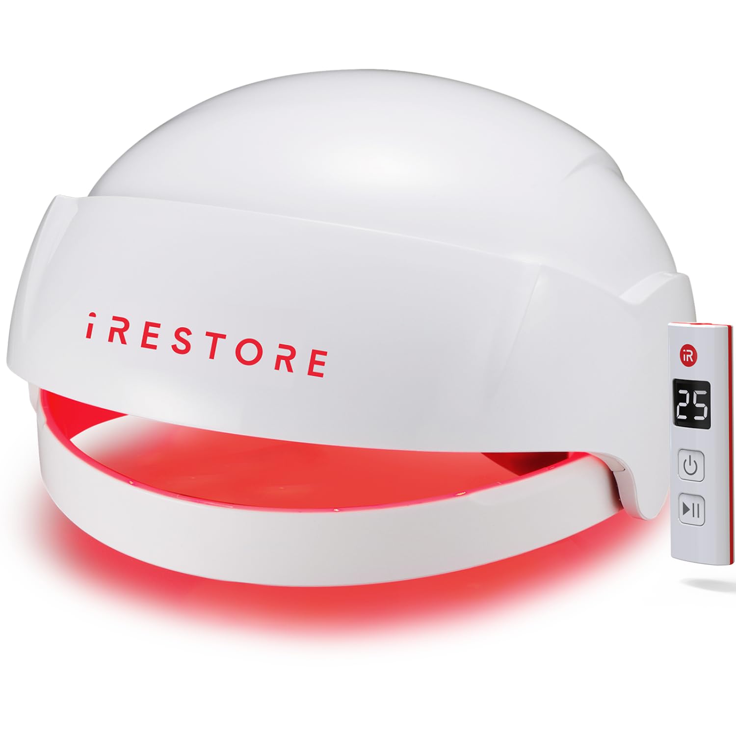 iRestore Essential - Laser Red Light Therapy for Hair Growth - FDA Cleared Hair Loss, Hair Thinning & Alopecia Treatment for Men & Women - Laser Cap for Hair Regrowth Stimulate Denser Fuller Hair-FemmiqueWomen