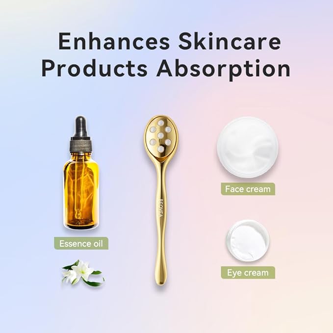 3-in-1 Face Roller for Women – Cryo Sticks for Puffiness, Skin Tightening & Face Lifting, Facial Roller with Cream Spatula, Travel-Friendly Design-FemmiqueWomen