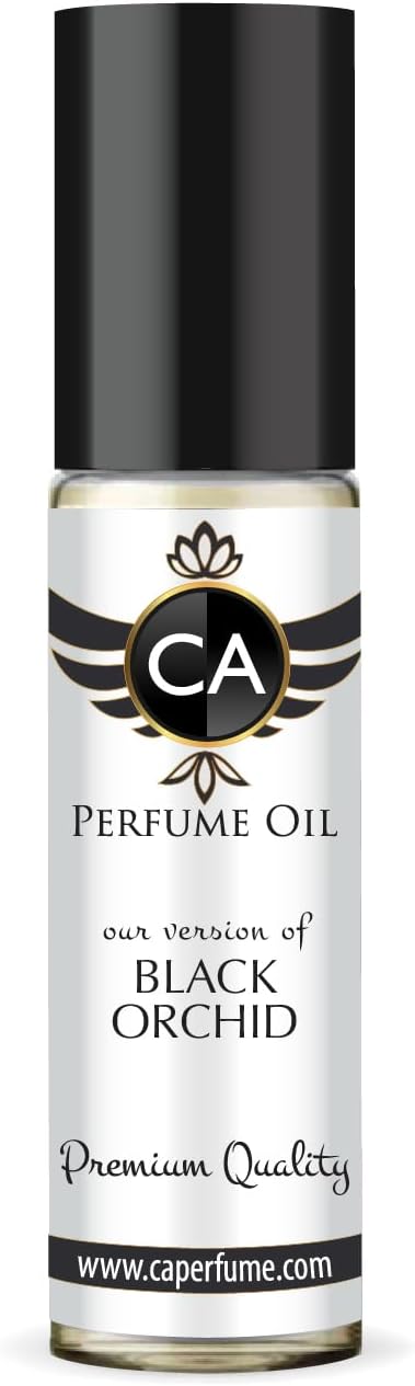 CA Perfume Impression of Black Orchid For Women Replica Fragrance Body Oil Dupes Attar Roll-On 0.3 Fl Oz/10ml-X1-FemmiqueWomen