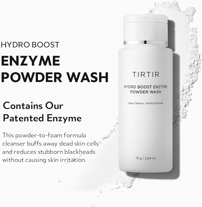 TIRTIR Hydro Boost Enzyme Cleansing Powder, 2.64 Oz-FemmiqueWomen