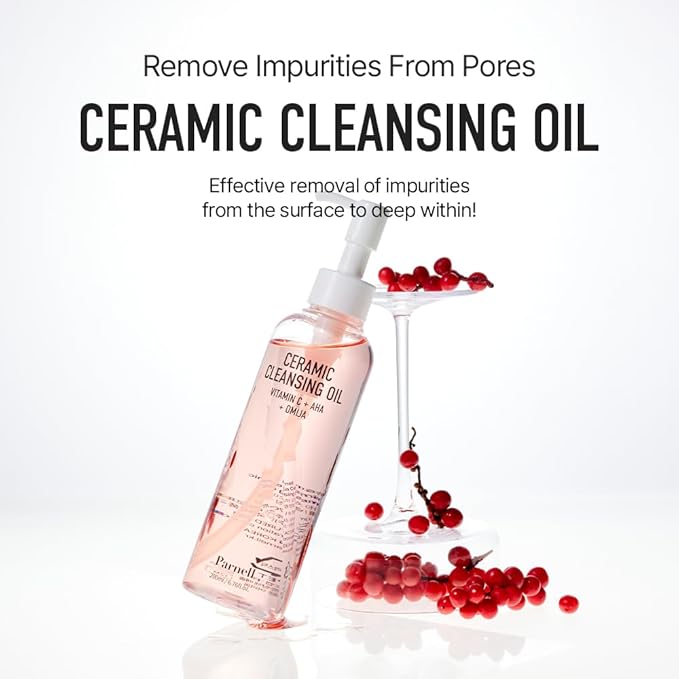 Parnell Aha Omija Ceramic Cleansing Oil 200ml / 6.76 fl.oz | blackhead melting, korean facial cleanser, korean skincare-FemmiqueWomen