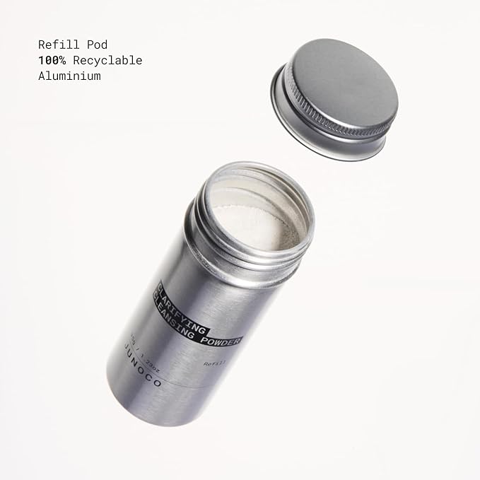 JUNO & Co. JADE Clarifying Cleansing Powder, Refill Pod Only for Effortless Cleanse with Exfoliating and Hydrating-FemmiqueWomen