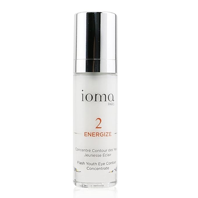 IOMA Paris - ENERGIZE Flash Youth Eye Contour Care - Eye Concentrate, Brightens Skin Tone and Erases Fine Lines, Eye Cream for Dark Circles & Puffiness, (30 ml)-FemmiqueWomen