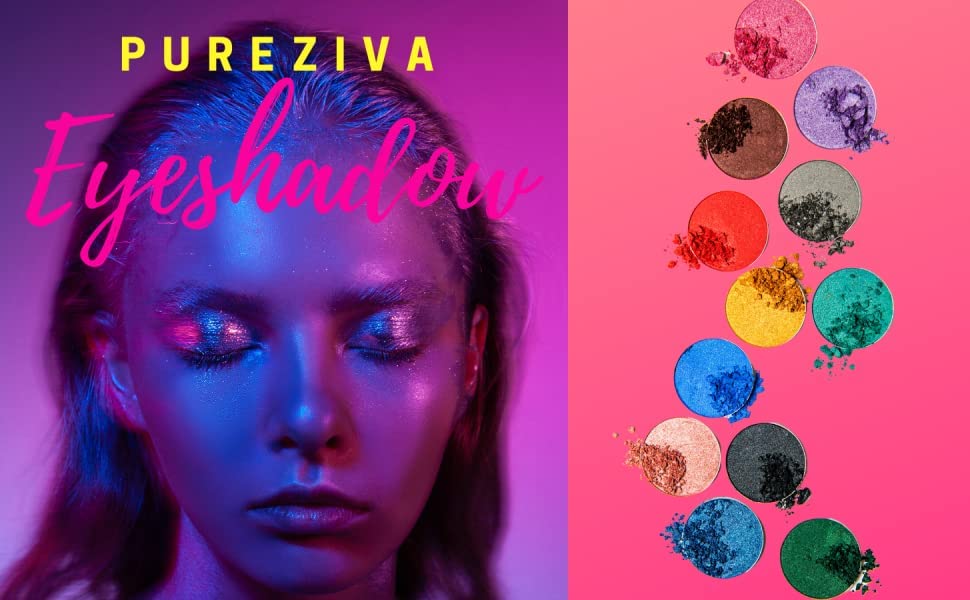 Indigo Denim Navy Blue Purple Violet Opaque Pressed Powder Single Vegan Eyeshadow; Talc, Paraben & Cruelty Free-FemmiqueWomen