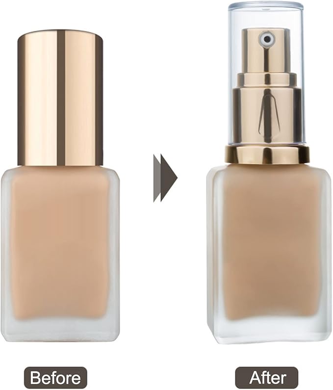 2Pack DW Foundation Pump for Estee Lauder Double Wear Pump 30ML Vacuum Pump Head Press Dedicated-FemmiqueWomen