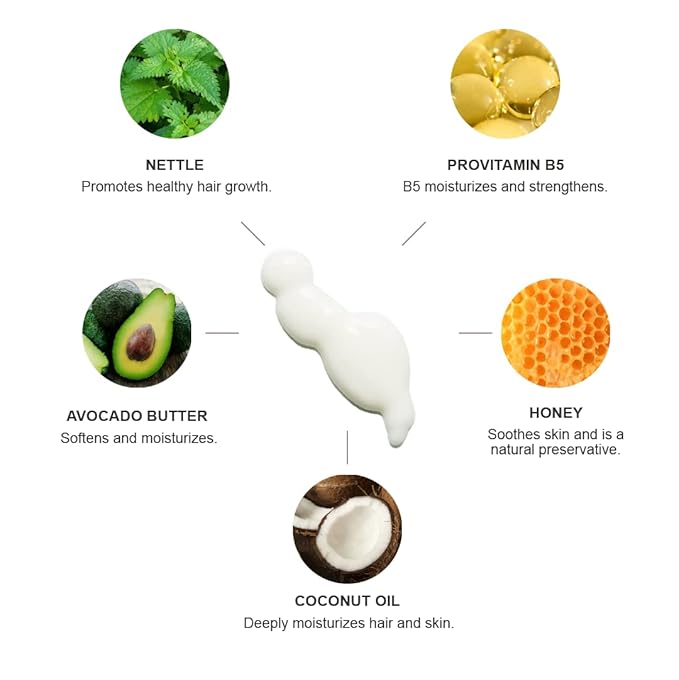 100% PURE Honey & Virgin Coconut Restorative Conditioner Moisturizer & Repair Replenishing Nutrient Boost for Dry Damaged Hair, Promotes Healthy Growth for Women & Men - Sulfate Free - 13 Fl Oz-FemmiqueWomen